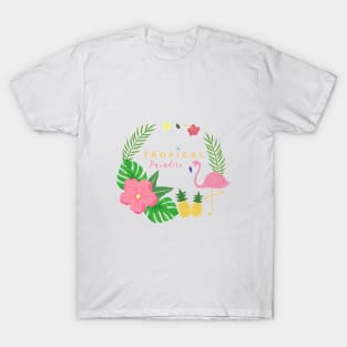 Summer Tropical Paradise T-Shirt